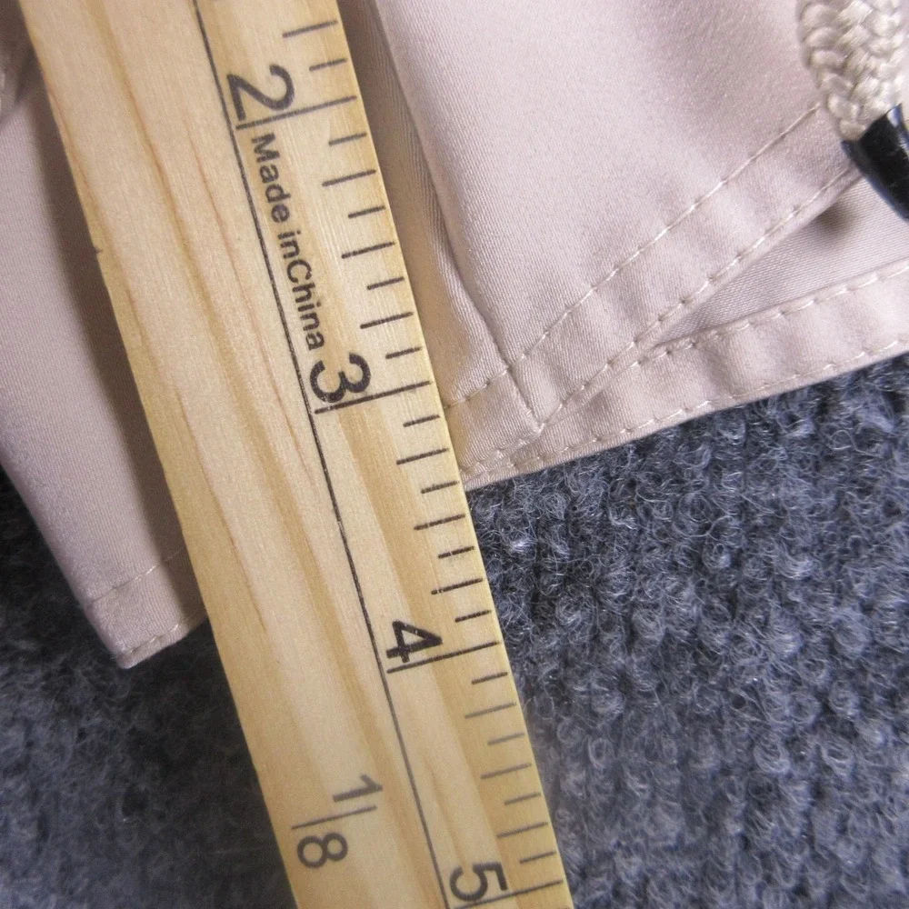 Zara Shorts Mens Medium Beige Sweat Elastic Waist Drawstring 4